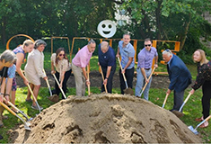 City of Woonsocket breaks ground on Truman Drive Green Infrastructure Parkway project